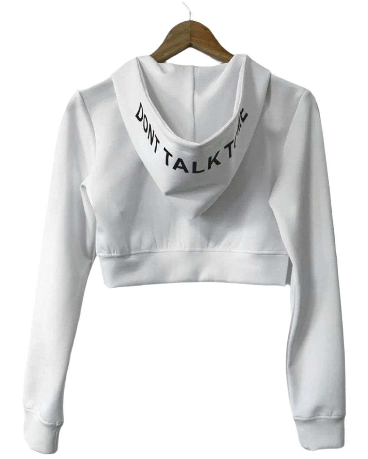 Don't talk cheapest to me, Women's Cropped Sweatshirt